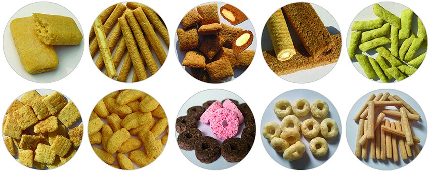 Extruded Core Filling Snacks Food Machine