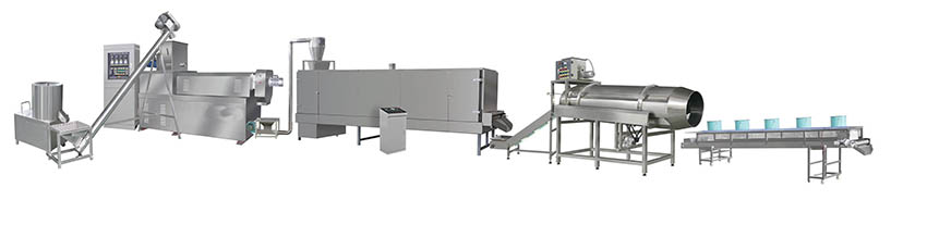 Fully Automatic Puff Snack Making Machine